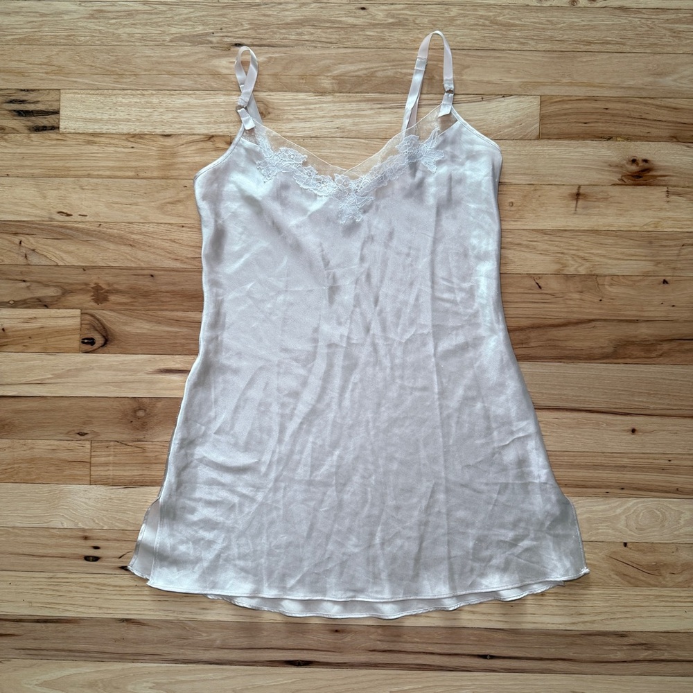 Victoria’s Secret Satin Lace Lingerie Nightie Mini Slip Dress